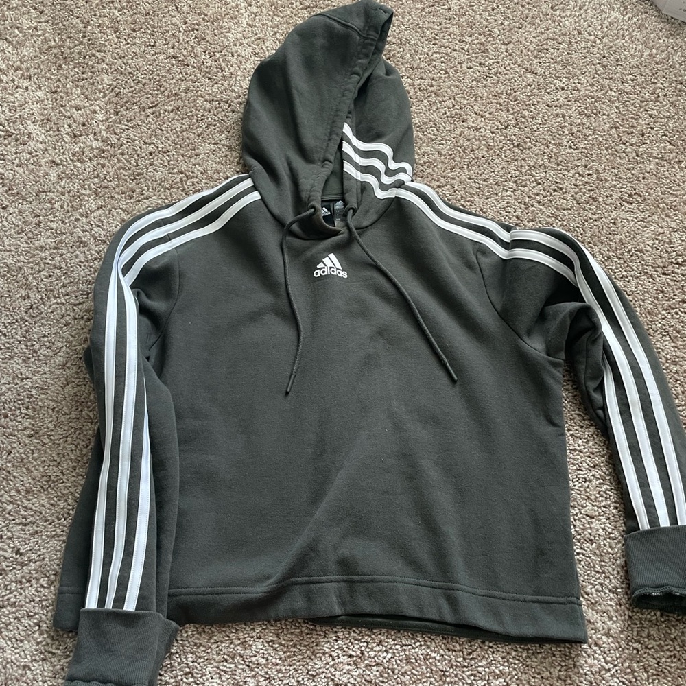 Adidas Cropped Hoodie